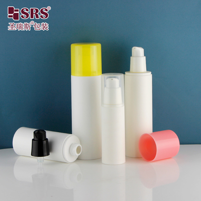 Empty Injection Spray Customize Color PP PCR Recycled Snap On Airless Bottle 30ml