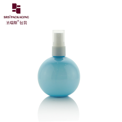 150ml Ball Shape Empty PCR Plastic Fine Mist Pump Packaging Perfume PET Sprayer Bottle