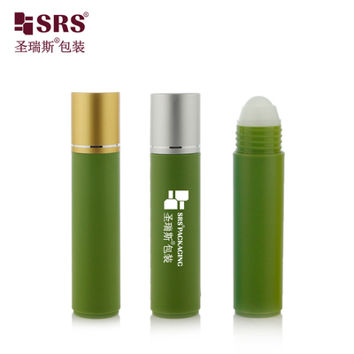 Deodorant Empty Cosmetic PP PCR Round Shape Recycled Wholesale 30ml Roller Bottle