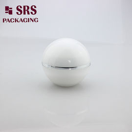 SRS brand cosmetic cream container empty luxury ball jar
