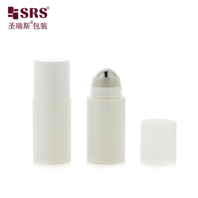 50ml 60ml 90ml Empty PET Elegant Roller Ball Plastic Body Oil Bottles Roll On