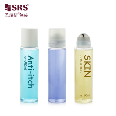 Custom Samples Offered for PET Roll On Bottle No Leakage and Silk Screen Printing