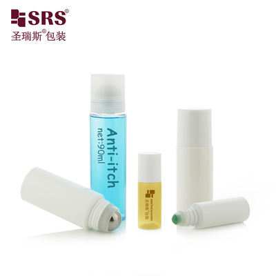 Empty Plastic Cosmetic Roller Bottles PET30 for Customized Personalized Decoration