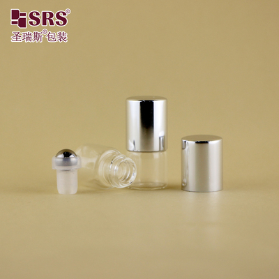 BLP-1ML Glass Tube Roll On Bottle with Painting Decoration Available No Leakage Advantage