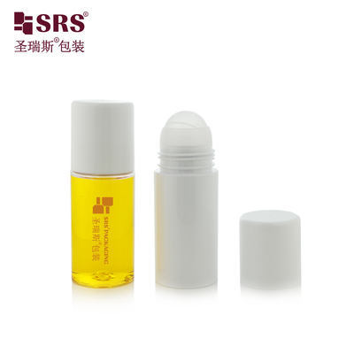 PET43 130ML 170ML Plastic Ball PET Roll On Bottle for Roll-On Deodorant Gel Applicator