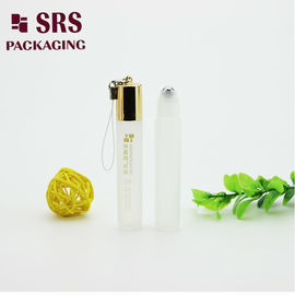 plastic natural color matte bottle with printed logo plastic cap with hook