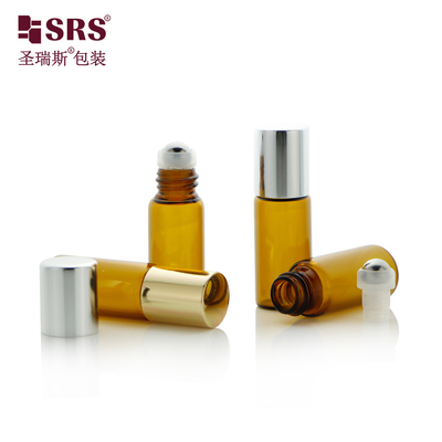 BLP-3ML Essential Oil Glass Roller Roll-On Bottle for Perfume No Leakage Customization Packaging