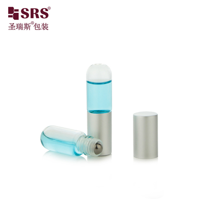 BLP-3ML Stock Samples No Leakage Essential Oil Glass Bottle With Holder and Ball Factory Manufacturer No Leakage