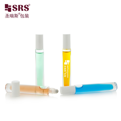 GB1-10ml Thick Wall Glass Roll On Bottle With Plastic PP Cap Eco-Friendly and Sustainable Packaging Solutions