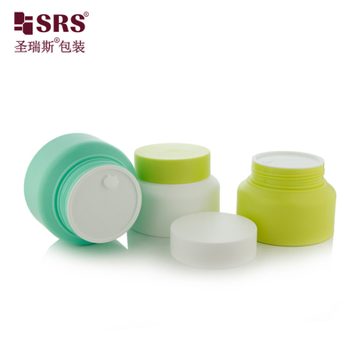 SRST Recycled Plastic Jar for Cream Environmentally Friendly Cosmetic Packaging Luxury PP PCR Container