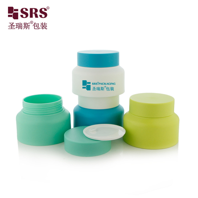 SRST-80g 100g PP PCR Recycled Painting Decoration Cosmetic Cream Jar Container Packaging
