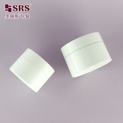 Eco friendly 50ml 100ml PP Plastic jar  with replaceable design