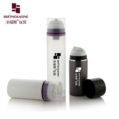 PA602 30ml 50ml 80ml 100ml 120ml 150ml 200ml PP Natural Clear Glossy Surface Matte Finished Available Airless Lotion Bottle No Leakage