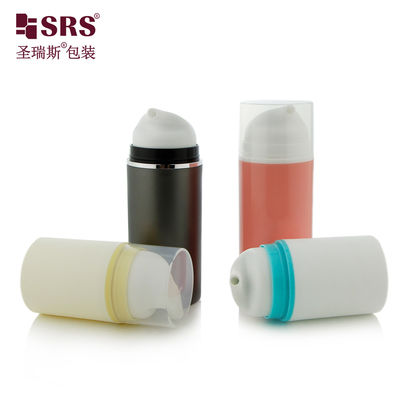 PA602 Snap On Type Round Glossy Matte Injection Customization Hair Serum Refresh Gel Plastic Ailrss Bottle Packaging Shampoo