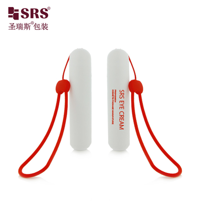 RPPG 25ml Injection Pure White Clean Matte Finished Plastic Roll-On Bottle Applicator For Antiperspirant Gel