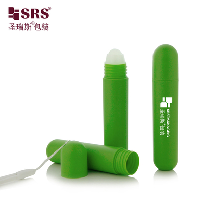 RPPG 25ml Dome Cap Inject Custom Matte Frosted Surface PP Plastic PCR Anti-Itch Liquid Roll-On Bottle Container Applicator