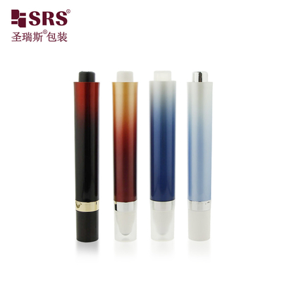 AY 10ML 15ML PP PCR Press Design Recycled Airless Roller Steel Ball Massage Eye Cream Bottle Packaging