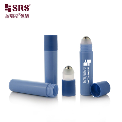 RPP-30ml Inject Solid Frosted PP PCR Steel Ball No Leakage Roll On Bottle Applicator For Gel
