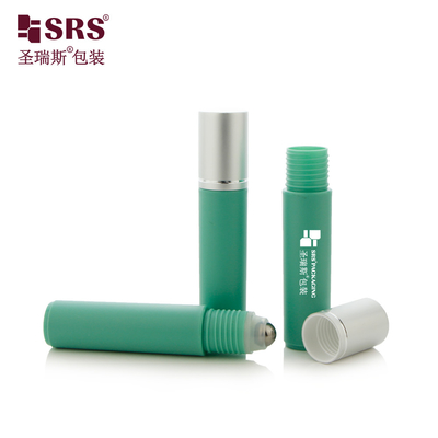 RPA-10ML Revolutionize Your Eye Care Routine with Custom Color Injection-Molded Glossy Frosted PP PCR Roller Ball Eye Serum Massage Bottles