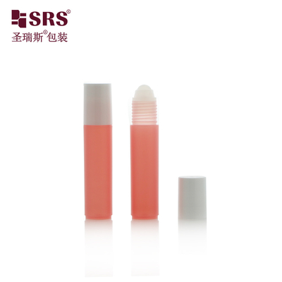 RPP-10ML Semi-transparent Color Elegance Meets Sustainability: 10ML PP PCR Roll-On Bottle for Eye Serum Gel Empty Cosmetic Applicator