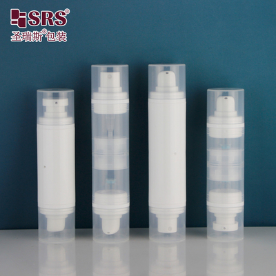 PA215 Double End dual pump Plastic PP Customization Toner Water lotion Pump Airless Bottle Packaging
