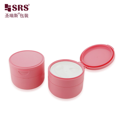SRSOB 100g Flip Cap Customization PP Cosmetic Packaging High Quality Face Mask Jar Skincare Container