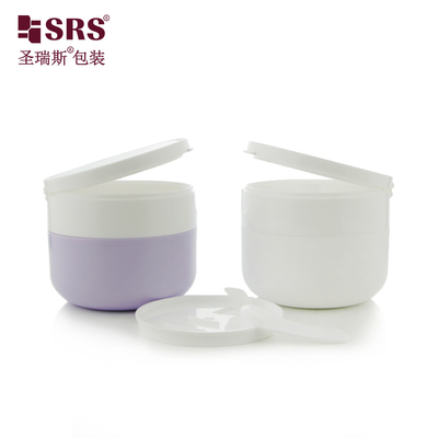 SRSOB Chic 100g Flip Cap Custom PP Container Elevate Your Skincare Line with Personalized Mask Jar Packaging