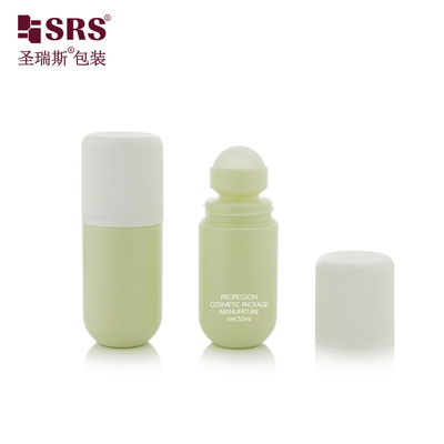 RPPA1-50ML Recycled Mono Material PP Plastic CRC Child Resistant Cap For Round Bottom Bottle Antipersipirant Gel Packaging