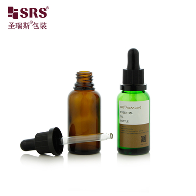 D011 TE Tamper Evident Dropper Cap For Glass Bottle Eye Oil Packaging Customization Packaging Cosmetic