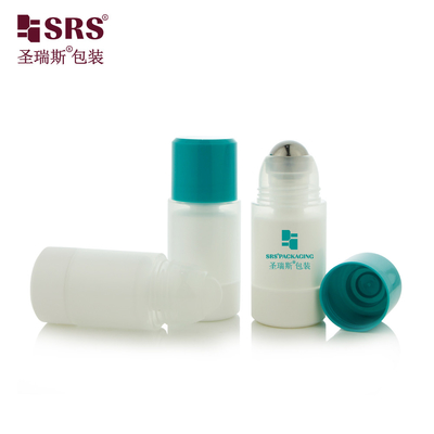 RPPE 50ml 75ml Replaceable Roll On Deodorant Gel Plastic PP PCR Recycled Material Bottles
