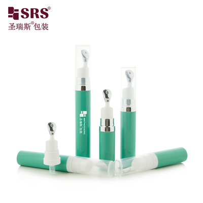 A0035 Superior Airless Dispenser 7.5ml/10ml/15ml with Zinc Alloy Press-Action Applicator Refined Design