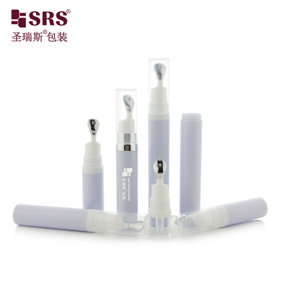 A0035 Opulent Airless Pump Bottle 7.5ml-15ml with Zinc Alloy Press Operated Dispenser Top Tier