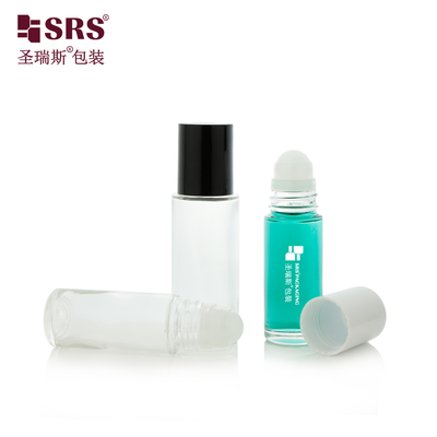 BLPC 30ML 50ML Clear Thick Wall Heavy Glass Roll On Deodorant Gel Bottle Packaging Personal Care Bottles
