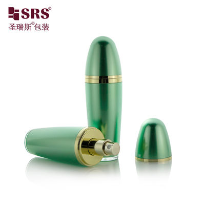 high end L010 15ml 30ml 50ml ball shape cosmetic pump bottle supplier