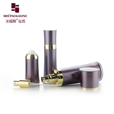 L094 SRS China Supplier luxury empty black skin care products container acrylic lotion bottle