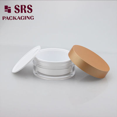 J027B 120ml blue painting color cosmetic jar for cream