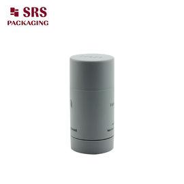 SRS high quality injection gray color plastic deo stick container empty