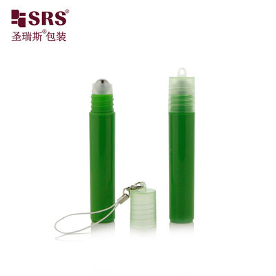 Shengruisi packaging DH-7ml plastic roll on bottle with hook