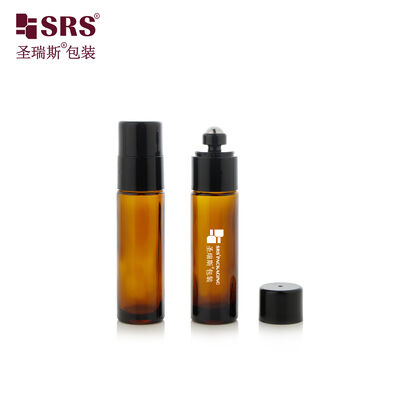 BLPB 15ML Luxury New Design Glass Roll On Bottle With Switch For Essential Oil No Leakage