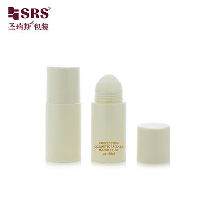 PET30-50ml 60ml 90ml Round PET Round Shape Injection Clear Roll On Gel Bottle
