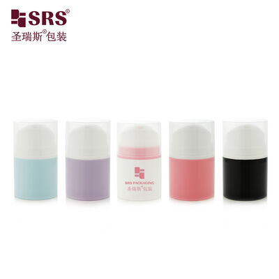 PA604 PP  Glossy Eco-friendly Airless Pump Bottles with Snap-on Closure