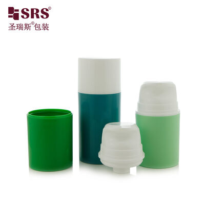 PA609 Customization Empty PP Rould Facial Mask Gel Airless Pump Bottle