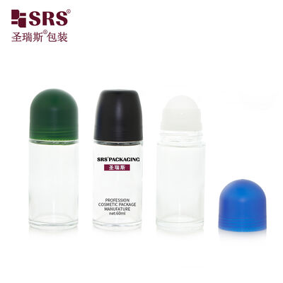 BLPG 60ML Round Thick Wall Bottle With Dome For Cool Gel Leak Proof