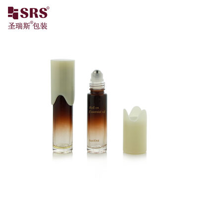 BLPY 10ML Multi color Glass Perfume Essential Oil Cosmetic Roller Ball Bottle