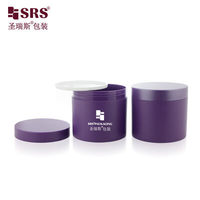 SRSQ 400g Big Capacity Empty Plastic Cosmetic Cream Jar Container Packaging