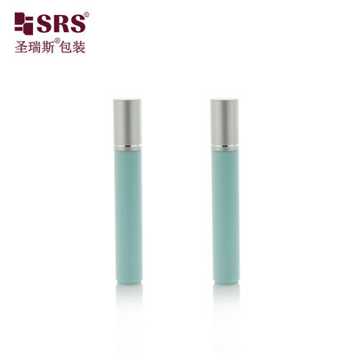 8ml Refillable Plastic Roll‑on Bottle Plastic Roller Ball Aluminum Cap Skincare Perfume Packaging Bottle