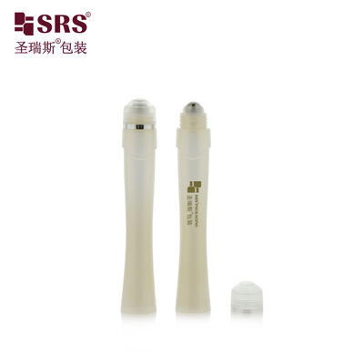 15ml PETG Roll On Bottle Stainless Steel Ball Portable Massage Container for Essential Oil