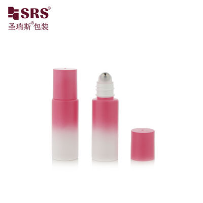 PET Roll On Bottle With 18mm Neck, Empty PET Cosmetic Roller Bottle