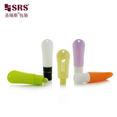 Custom Matte HDPE Roll On Bottle Rotary Lock Cap for Perfume And Relief Oil Packaging