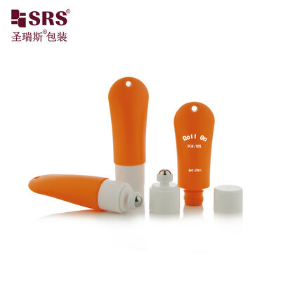 KG2 20ML Unique Design Leak Proof Plastic Roller Ball Bottle For Serum